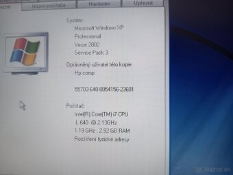 HP elitebook 2540p ,Intel® Core™ i7 ,4gb ram ,Windows XP - 5