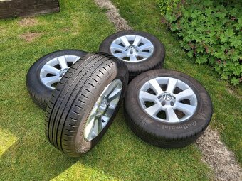 16" ALU 5x112 orig VW a iné + 215/65 r16 8mm TOP - 5