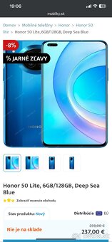 HONOR 50 Lite Deep Sea Blue - 5