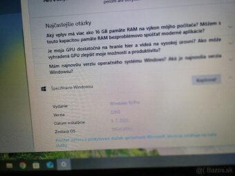 Predám Lenovo G 780 I7 3632QM 2.2ghz, 4 jadra, 8 vlákien, - 5