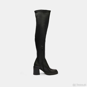 Kožené čižmy BAŤA nad kolená v.40 - NOVÉ - 5