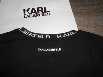 Karl Lagerfeld damske tricko s dlhym rukavom S - 5