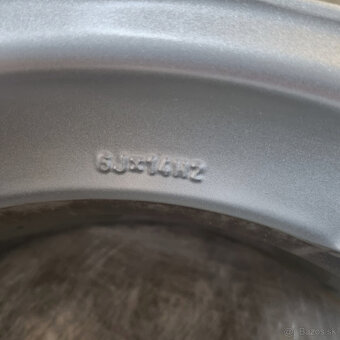 Hliníkové disky 4x100 R14 6J ET37 - 5