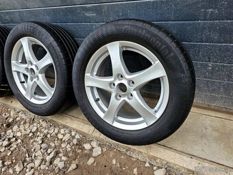 Letná sada BORBET 5x112 +Continental 205/55 R16 - 5