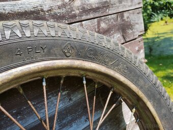 Bicykel na wehrmacht motocykel DKV 350 nd v pieskovej farbe - 5