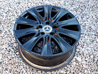 18" Alu kola = 5x112 = MERCEDES S-CLASS = W222 - ČERNÉ - 5