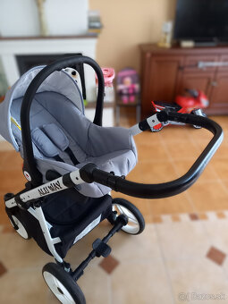 Trojkombinácia ALUWAY Baby Lux Silver - 5