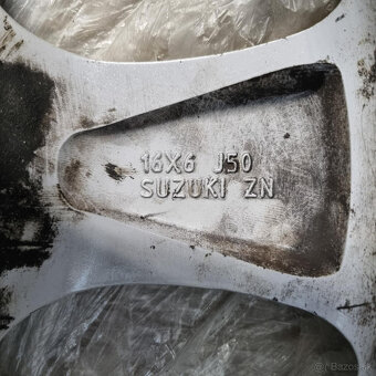 Suzuki disky 5x114,3 R16 6J ET50 - 5