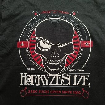 Horkýže Slíže čierne tričko s potlačou official merch L - 5