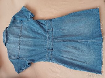 Riflové pekné šaty - 5