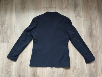 Tmavomodré sako H&M - 5
