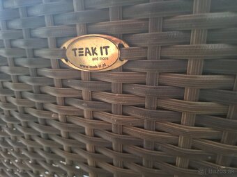 TEAK IT ratanový záhradný nábytok - 5