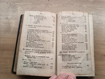 starožitná Kresťanská katolícka modlitební kniha 1835 - 5