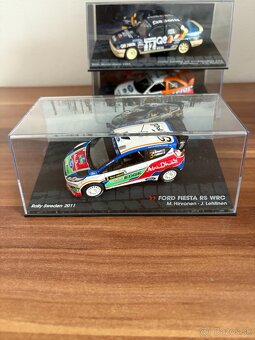 Zberateľské, kovové Rally modely Ford 1:43 - 5