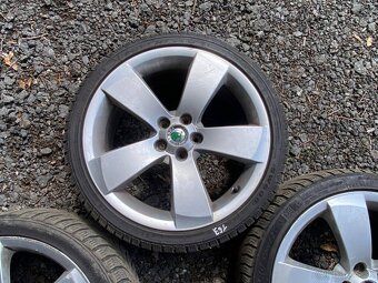 153. sada zimní alu kola 205/40 r17 5x100 Škoda - 5