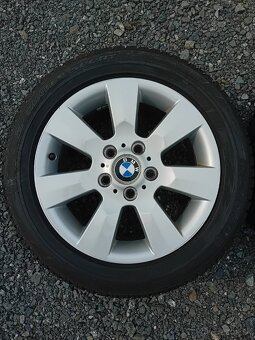 Alu kolesá orig. BMW 5x120R16 + zimné pneu - 5