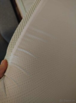valanda + vrchny, tenky DORMEO matrac,  TOP STAV - 5