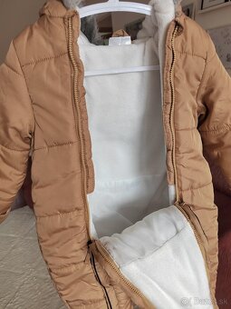 Zimná kombinéza hnedá v.86 - 5