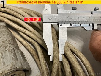 Predlžovačka medená na 380 V - 5