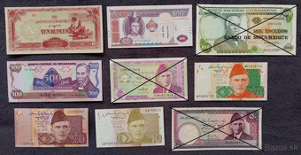 Bankovky svet UNC 7 - 5