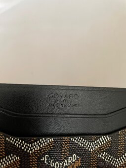 Goyard čierny cardholder na karty - 5