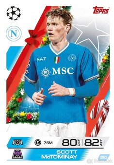 Adventný kalendár Topps UCC Match Attax 2025/26 - 5
