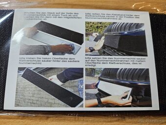 Elegantné držiaky ŠPZ - bezrámčekový - 5