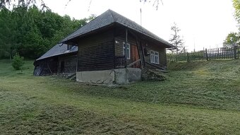 Chalupa s potokom, pod lesom okr. Svidník - 5
