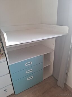 SMÅSTAD prebaľovací pult / komoda IKEA - 5