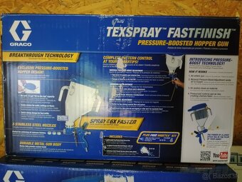 GRACO tex spray tlaková pištol na fasádnu omietku - 5