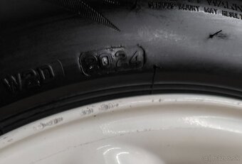 Mini alu disky 4x100 R16 + zimné pneumatiky - 5