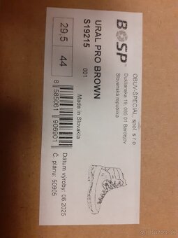 Predám vysokokvalitnú obuv BOSP č. 44 - 5