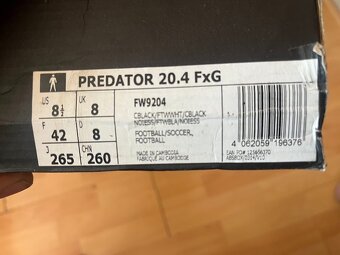 kopacky, adidas, predator 20,4 FxG - 5