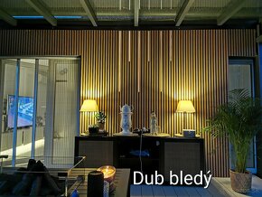 240x60x2,1cm Akustické panely  DUB-platne-lamely-obklad - 5