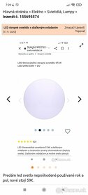LED stropné svietidlo s diaľkovým ovládaním - 5