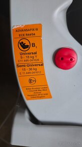 Detska Autosedacka Britax Römer ADVANSAFIX III 9 - 36 KG - 5