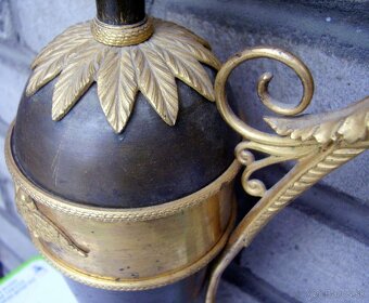 Starožitná karafa džbán bronz Empire Rusko okolo roku 1820 - 5