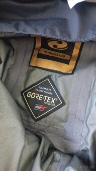 HELD 2-dielna moto kombineza koza / textil goretex, vel. M - 5