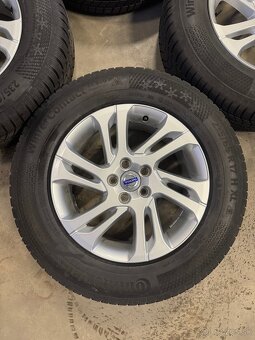 hliníkové disky volvo r17, Zimné continetal 235/65 R17 - 5