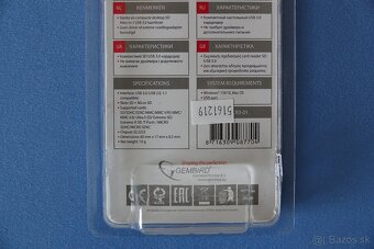 USB 3.0 čítačka SD/MicroSD pamäťových kariet - 5