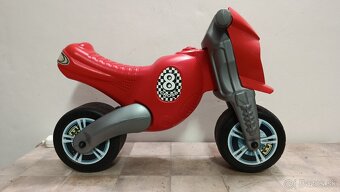 Motorka červená - odrážadlo - 5