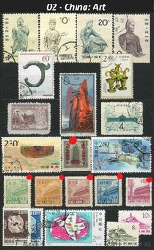 Poštové známky, filatelia: Čína - 5