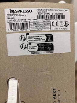 Kávovar Nespresso Vertuo Next - 5