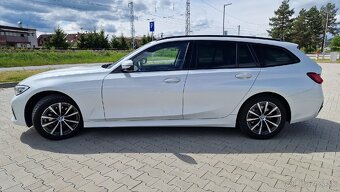 BMW 3 2.0d Sport Line G21 mineralweiss perleť - aj splátky - 5