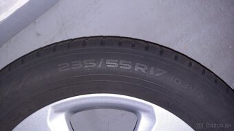 4x Originál Ford hliníkové disky 235/55 R17 - 5