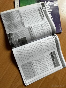Predám učebnicu a pracovný zošit Solutions (Intermediate, 2. - 5
