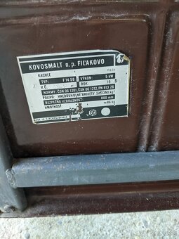 Krbové kachle Filex F14 58 5KW pec na drevo - 5