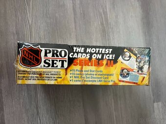 Hokejové karty Factory sealed box Pro Set 1991-92 Series 2 - 5