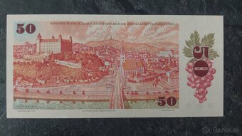 50 Kčs 1987 + SK kolok, stav N - 5