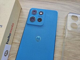 Motorola Moto G75 5G 8GB/256GB, modry, top stav,zaruka - 5